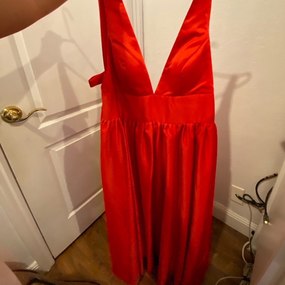 Red Prom Dress (never worn)